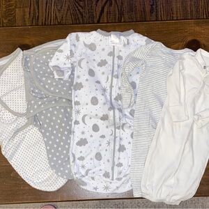 Baby Sleep Sacks and Gown Set